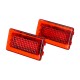4 SMD LED Door Side Warning Signal Light High Output Interior Flash Lamp Red Upgrade 2PCS for Tesla Model S X 4 SMD LED Door Side Warning Signal Light High Output Interior Flash Lamp Red Upgrade 2PCS for Tesla Model S X