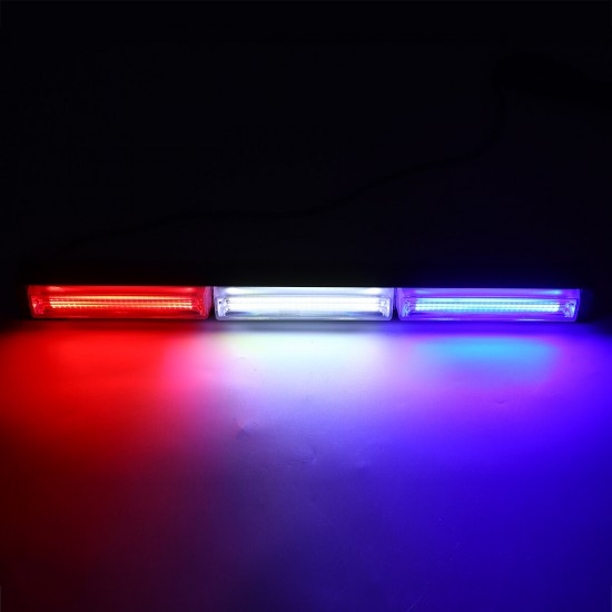 45cm 3 Section Single-sided Car Flashing Led Light COB Engineering Vehicle Warning Ceiling Bar Light