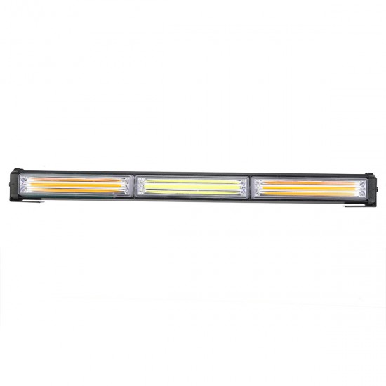 45cm 3 Section Single-sided Car Flashing Led Light COB Engineering Vehicle Warning Ceiling Bar Light