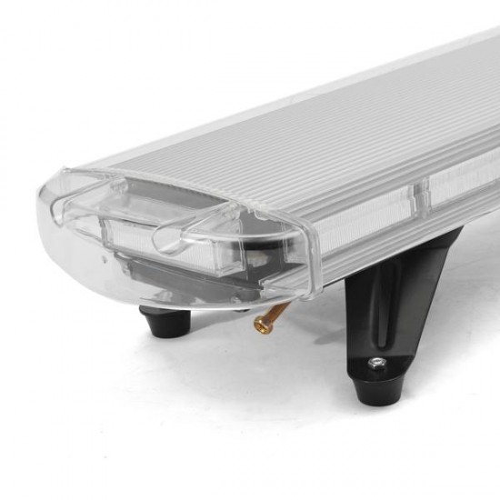 47Inch 88W LED Emergency Strobe Lights Bar Flash Warning Lamp Yellow & White for Car Truck SUV