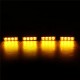 4PCS LED Constant Bright Strobe Lights Side Tail Light Yellow for 12-24V Cargo Truck 4PCS LED Constant Bright Strobe Lights Side Tail Light Yellow for 12-24V Cargo Truck