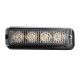 4PCS LED Constant Bright Strobe Lights Side Tail Light Yellow for 12-24V Cargo Truck 4PCS LED Constant Bright Strobe Lights Side Tail Light Yellow for 12-24V Cargo Truck