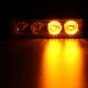 4W LED Strobe Flash Light Side Marker Emergency Beacon Warning Lamp Yellow 12V-24V for Car Truck