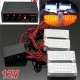 4x 22LED White Flashing Light Car Strobe Light with Controller 12V