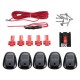 5PCS Smoked Cab Roof Top White LED Marker Running Light Clearance Truck SUV RV 4X4 5PCS Smoked Cab Roof Top White LED Marker Running Light Clearance Truck SUV RV 4X4