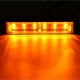 6 LED Car Trailer Boat Emergency Light Bar Hazard Flashing Strobe Warning Lamp