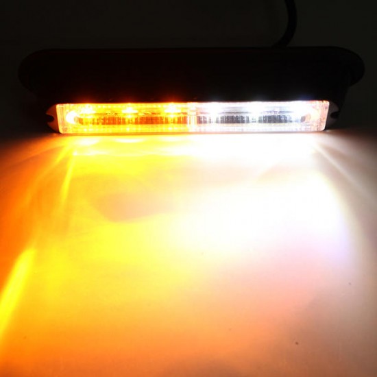 6 LED Car Trailer Boat Emergency Light Bar Hazard Flashing Strobe Warning Lamp 6 LED Car Trailer Boat Emergency Light Bar Hazard Flashing Strobe Warning Lamp