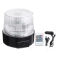 8 Colors RGB LED Magnetic Warning Beacon Light Emergency Hazard Warning Safety Flashing Strobe Lamp For 12V Truck Vehicle 8 Colors RGB LED Magnetic Warning Beacon Light Emergency Hazard Warning Safety Flashing Strobe Lamp For 12V Truck Vehicle