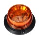 Flashing Beacon Warning Light 360 Degree Rotating Roof Strobe Lamp Yellow Magnet Adsorption for 12V/24V Vehicle Flashing Beacon Warning Light 360 Degree Rotating Roof Strobe Lamp Yellow Magnet Adsorption for 12V/24V Vehicle