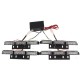 LED Car Grille Strobe Light Mini Police Emergency Warning Signal Flash Lamp 18W 12V Amber 4PCS LED Car Grille Strobe Light Mini Police Emergency Warning Signal Flash Lamp 18W 12V Amber 4PCS