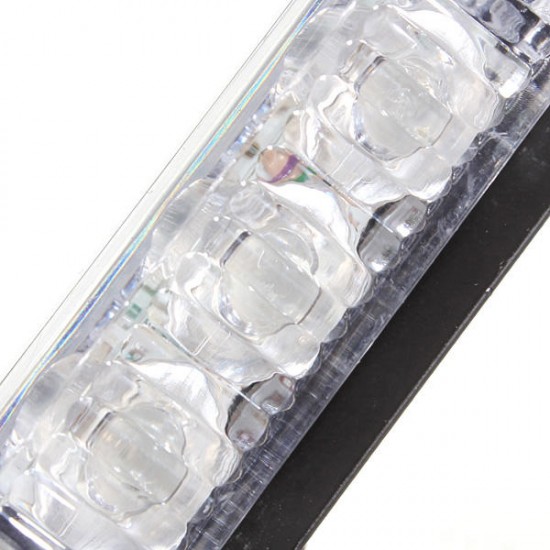 LED Car Grille Strobe Light Mini Police Emergency Warning Signal Flash Lamp 18W 12V Amber 4PCS LED Car Grille Strobe Light Mini Police Emergency Warning Signal Flash Lamp 18W 12V Amber 4PCS