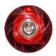 LED Emergency Light With Magnetic Bottom Red & White Color 6 Lighting Modes