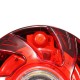 LED Emergency Light With Magnetic Bottom Red & White Color 6 Lighting Modes LED Emergency Light With Magnetic Bottom Red & White Color 6 Lighting Modes