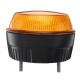 Round 20 LED Strobe Lights Emergency Warning Flashing Beacon Lamp Blue/Yellow DC 10-110V for Truck Tractor Agricultural Vehicle