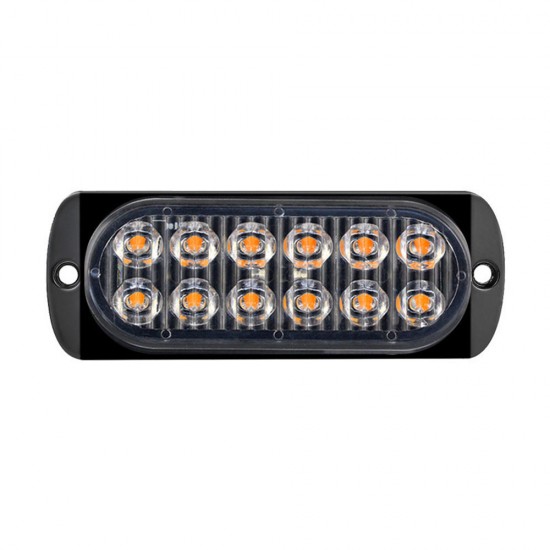 Ultra-thin 12LED Side Strobe Lights 36W Flash Lamp Aluminum Housing 7 Colors 12-24V for Pickup Truck Motorcycle Ultra-thin 12LED Side Strobe Lights 36W Flash Lamp Aluminum Housing 7 Colors 12-24V for Pickup Truck Motorcycle