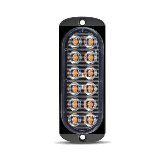 Ultra-thin 12LED Side Strobe Lights 36W Flash Lamp Aluminum Housing 7 Colors 12-24V for Pickup Truck Motorcycle Ultra-thin 12LED Side Strobe Lights 36W Flash Lamp Aluminum Housing 7 Colors 12-24V for Pickup Truck Motorcycle