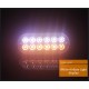 Ultra-thin 12LED Side Strobe Lights 36W Flash Lamp Aluminum Housing 7 Colors 12-24V for Pickup Truck Motorcycle