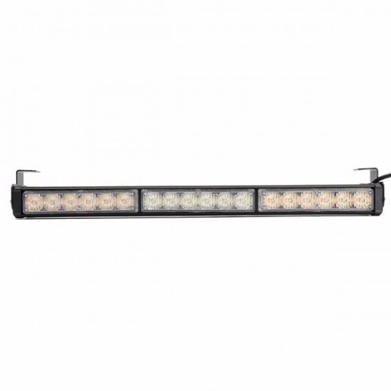 Universal 12V 108W 6000K LED Strobe Warning Light Flashing Work Light Bar White Amber Universal 12V 108W 6000K LED Strobe Warning Light Flashing Work Light Bar White Amber