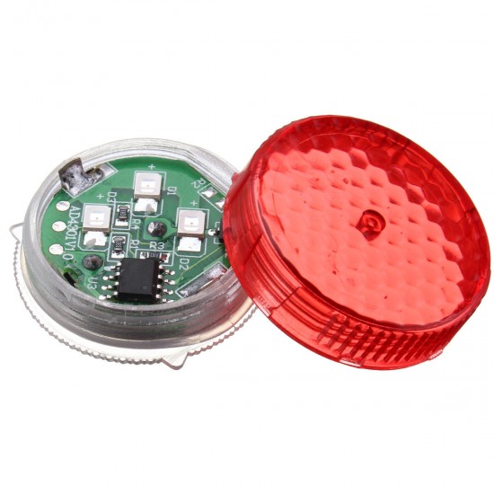 Universal Wireless LED Car Door Opening Warning Light Safety Flash Signal Lamp Anti-collision Red 2PCS Universal Wireless LED Car Door Opening Warning Light Safety Flash Signal Lamp Anti-collision Red 2PCS