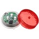 Universal Wireless LED Car Door Opening Warning Light Safety Flash Signal Lamp Anti-collision Red 2PCS Universal Wireless LED Car Door Opening Warning Light Safety Flash Signal Lamp Anti-collision Red 2PCS