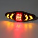 Wireless Remote Control Bicycle Turn Signal Lights Bike Tail Flashing Warning Lamp