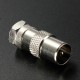 F Male Connector To TV Aerial Male Plug Adaptor RF Coaxial Converter