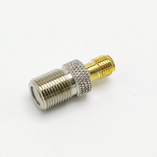 F Type Female to RP SMA External Thread Straight RF Coax Adapter RP SMA Male to F Female Convertor