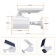 1000LM 5W 8 LED Solar Power LED Light Dummy Security Camera Wall Lamp Motion Sensor IP66