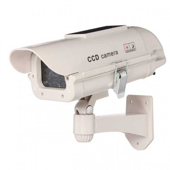 2300 Solar Power Dummy Decoy Fake Security Simulation Camera Surveillance Blinking LED 2300 Solar Power Dummy Decoy Fake Security Simulation Camera Surveillance Blinking LED