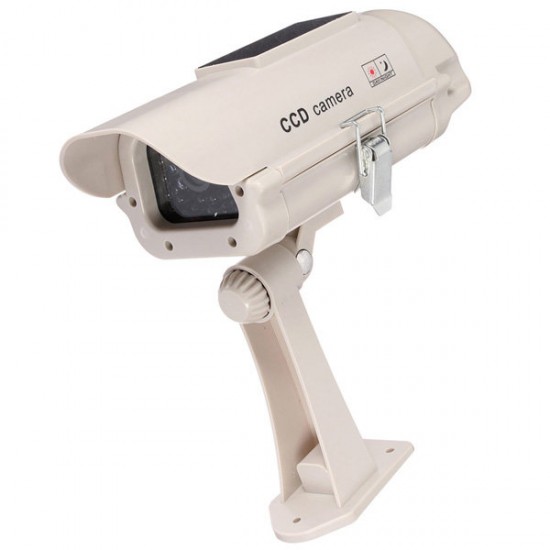 2300 Solar Power Dummy Decoy Fake Security Simulation Camera Surveillance Blinking LED 2300 Solar Power Dummy Decoy Fake Security Simulation Camera Surveillance Blinking LED