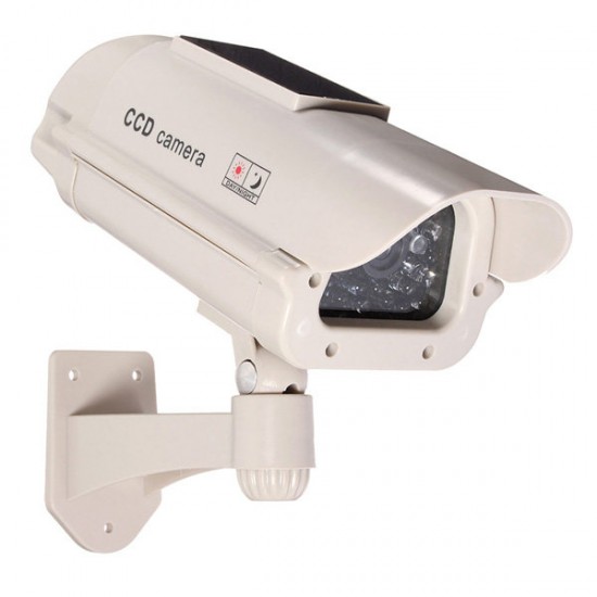 2300 Solar Power Dummy Decoy Fake Security Simulation Camera Surveillance Blinking LED 2300 Solar Power Dummy Decoy Fake Security Simulation Camera Surveillance Blinking LED
