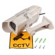2300 Solar Power Dummy Decoy Fake Security Simulation Camera Surveillance Blinking LED 2300 Solar Power Dummy Decoy Fake Security Simulation Camera Surveillance Blinking LED