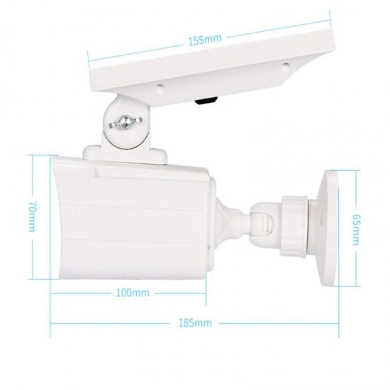 8 LED Solar Powered Security Light Simulation Camera Motion Sensor Light Waterproof IP66 8 LED Solar Powered Security Light Simulation Camera Motion Sensor Light Waterproof IP66