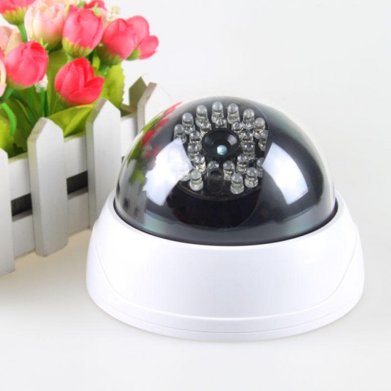C-63 Dummy Dome CCTV Camera Anti Theft Security Store Shop Indoor Outdooors Fake Red Led White C-63 Dummy Dome CCTV Camera Anti Theft Security Store Shop Indoor Outdooors Fake Red Led White