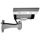 CA-11-01 Dummy Fake Outdooors Waterproof Surveillance CCTV Security Camera Flashing Red Led Light