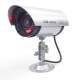 CA-11-03 Dummy Fake Flash LED CCTV Camera Waterproof Security Camera with Metal Bracket
