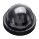 Dummy CCTV Dome Security Simulation Camera Flashing LED Indoor Outdoor Warning Sign