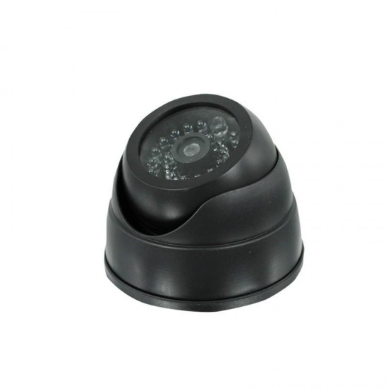 HL-01 Indoor Outdoor Waterproof IR CCTV Dummy Dome Camera LED Fake Surveillance Security Camera HL-01 Indoor Outdoor Waterproof IR CCTV Dummy Dome Camera LED Fake Surveillance Security Camera