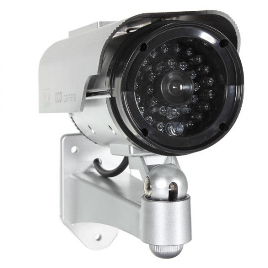 Solar Power Fake CCTV Security Surveillance Outdoor Flash LED Camera Solar Power Fake CCTV Security Surveillance Outdoor Flash LED Camera