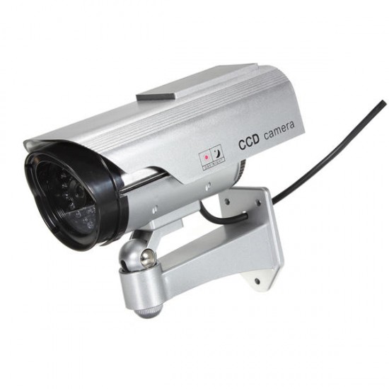 Solar Power Fake CCTV Security Surveillance Outdoor Flash LED Camera Solar Power Fake CCTV Security Surveillance Outdoor Flash LED Camera
