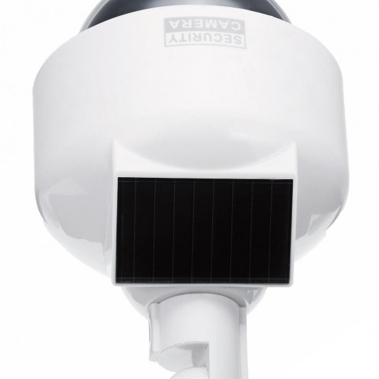Solar Power Fake Camera CCTV Realistic Dummy Security Cam Simulation Monitor Solar Power Fake Camera CCTV Realistic Dummy Security Cam Simulation Monitor
