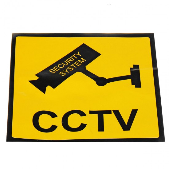 Solar Power Fake Camera CCTV Realistic Dummy Security Cam Simulation Monitor