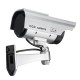 Solar Power Fake Camera CCTV Realistic Flashing IR Dummy Security Camera Blinking