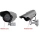 Solar Powered Fake Camera Outoodr Dummy CCTV Security Surveillance Camera Blinking IR LED