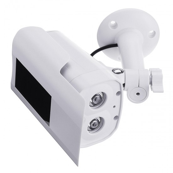 Solar Powered Simulation PIR Sensor Camera Detector CCTV Camera Dummy LED Light Solar Powered Simulation PIR Sensor Camera Detector CCTV Camera Dummy LED Light