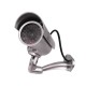 Waterproof Dummy CCTV CCD Camera with Flashing LED Light Outdoor Fake Simulation Camera