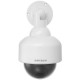 Waterproof Dummy Dome PTZ Fake Camera Surveillance Security CCTV Blinking Red LED Light Monitor