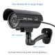Waterproof Indoor Outdoor Simulation Camera Monitor Surveillance Camera System with Flash Light Waterproof Indoor Outdoor Simulation Camera Monitor Surveillance Camera System with Flash Light