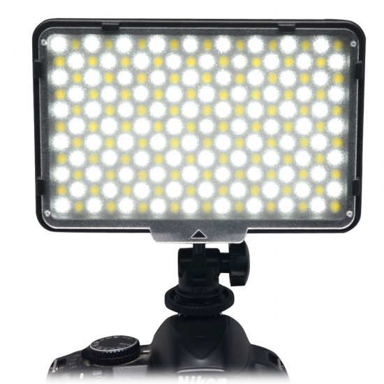 198 Bi-Color LED High Power Panel Video Light Fill Light for Canon Nikons Pentax Panasonics Sonys Digital SLR Cameras Camcorders