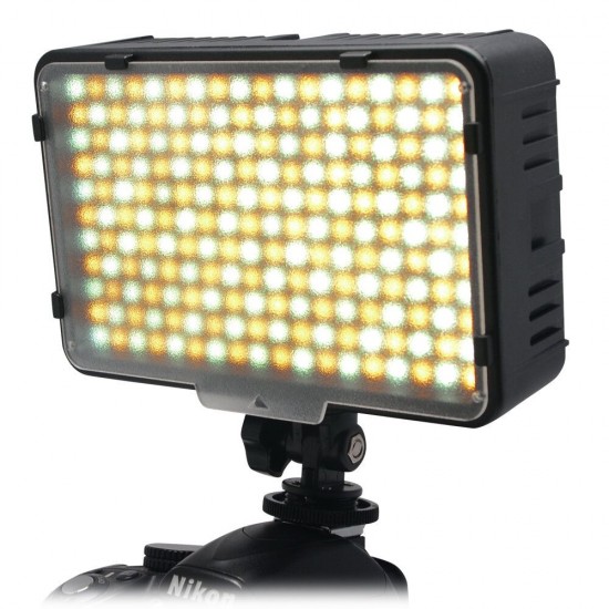 198 Bi-Color LED High Power Panel Video Light Fill Light for Canon Nikons Pentax Panasonics Sonys Digital SLR Cameras Camcorders 198 Bi-Color LED High Power Panel Video Light Fill Light for Canon Nikons Pentax Panasonics Sonys Digital SLR Cameras Camcorders
